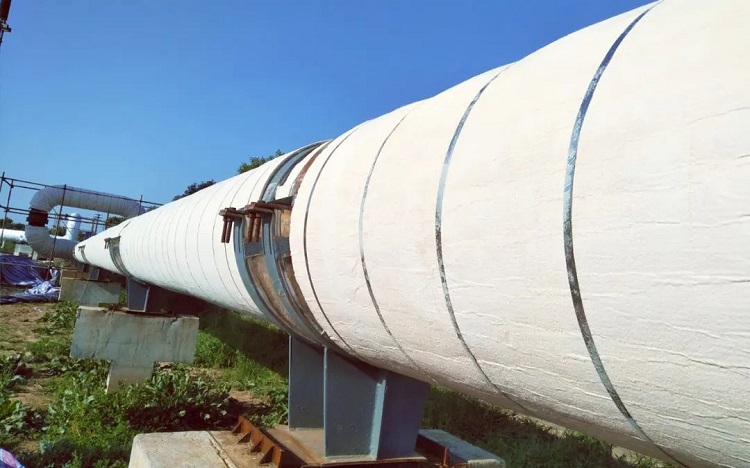 材料受潮、因熱位移受擠導(dǎo)致熱損失，蒸汽管道常見保溫問題從何解決?