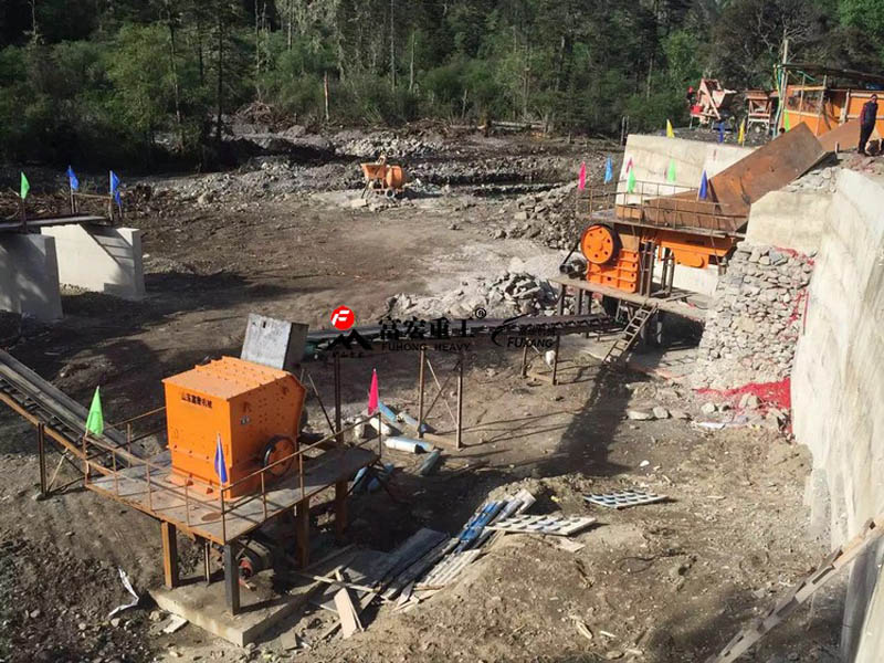 固定式破碎生產線 固定式破碎生產線