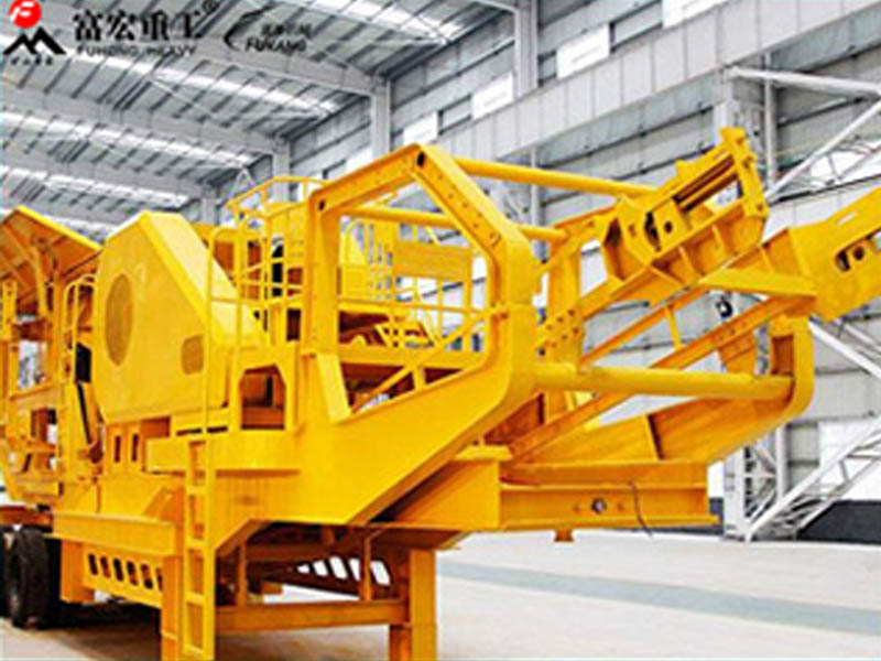 建筑垃圾移動(dòng)破碎站 建筑垃圾移動(dòng)破碎站