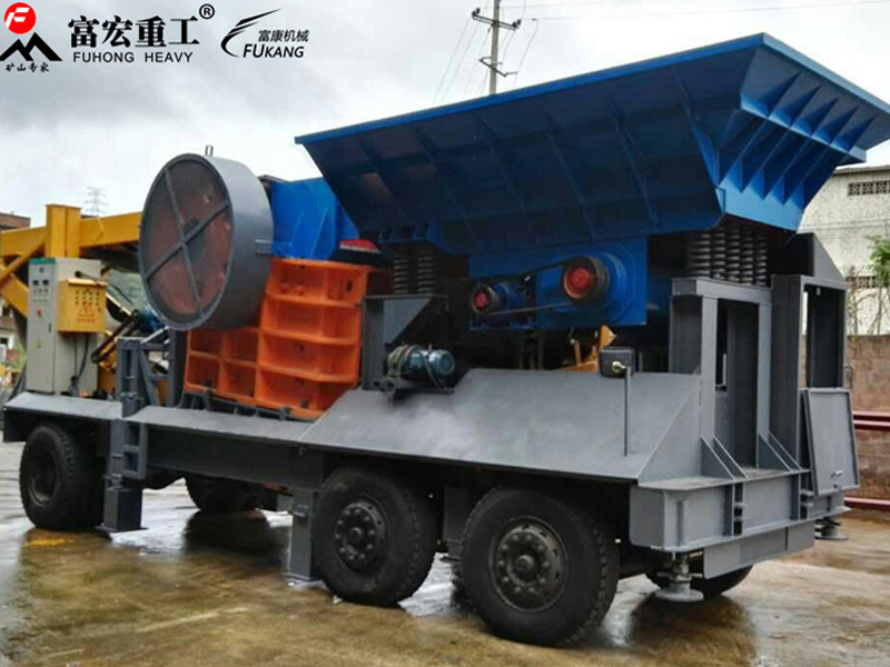 輪胎移動破碎站 輪胎移動破碎站