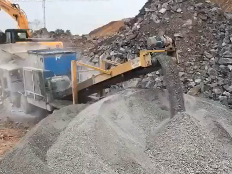 履帶式移動破碎站 履帶式移動破碎站