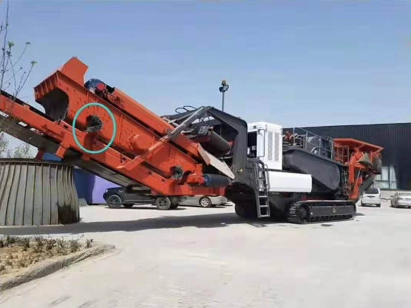 移動(dòng)履帶破碎站 移動(dòng)履帶破碎站