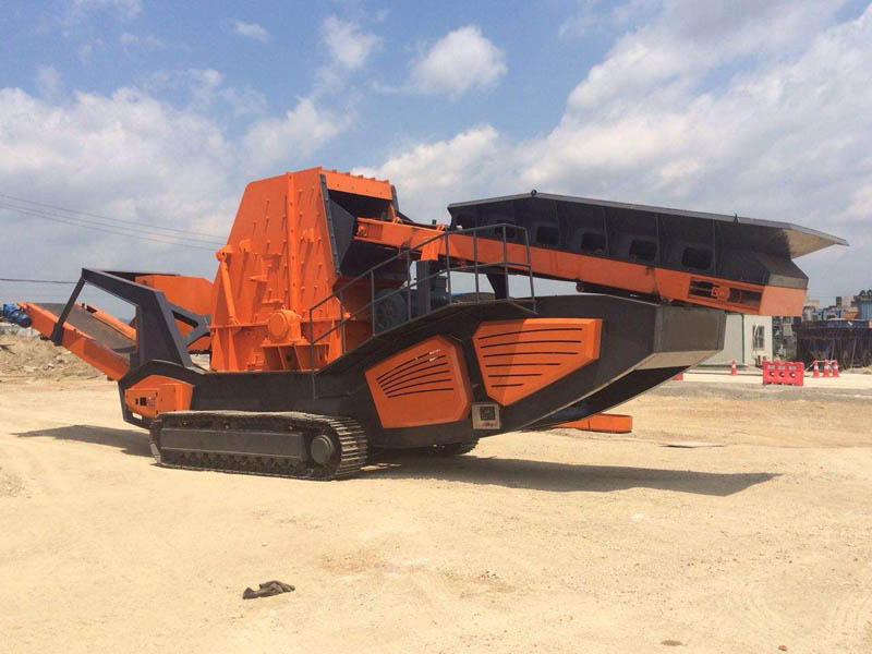 建筑垃圾移動(dòng)破碎站